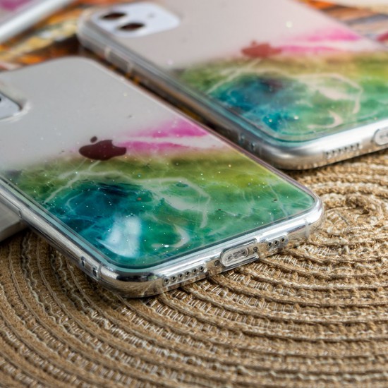 Силиконовый чехол Акварель для Xiaomi Redmi 8A, арт.011730