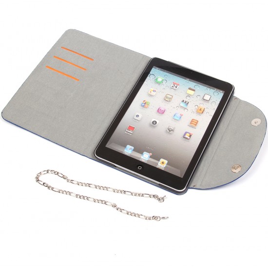 Чехол-книжка со стразами для iPad mini, арт.026762