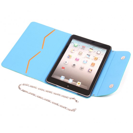 Чехол-книжка со стразами для iPad mini, арт.027113