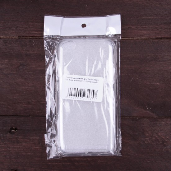 Силиконовый чехол для Xiaomi Redmi 5A, 1 мм, арт.008291-1