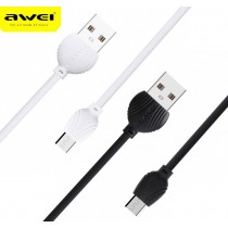 USB-micro USB дата кабель AWEI CL-61, 1 м, арт.010876