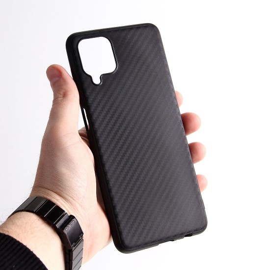 Чехол ТПУ карбон для Samsung Galaxy A12, арт.011068
