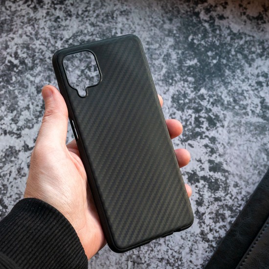 Чехол ТПУ карбон для Samsung Galaxy A12, арт.011068