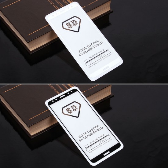 Защитное стекло Full Glue для Huawei Mate 10 Lite/Huawei Nova 2i на полный экран, арт.010630