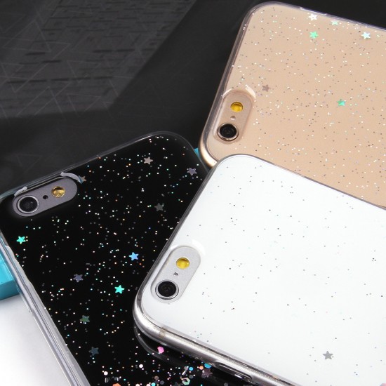 Чехол ТПУ с блестками для iPhone 6/6S, арт.011057