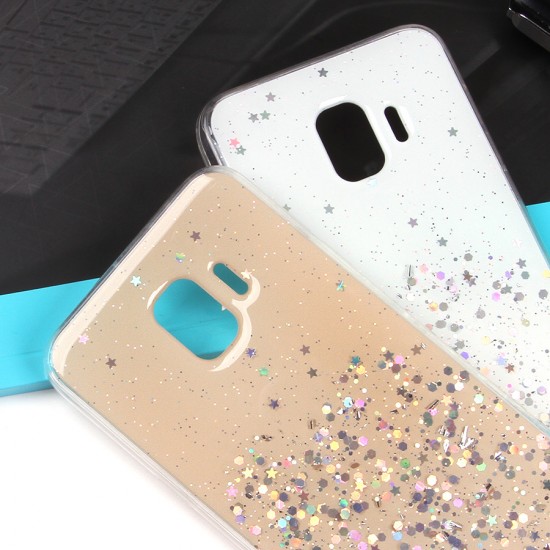 Чехол ТПУ с блестками для Samsung Galaxy J2 Core, арт.011057