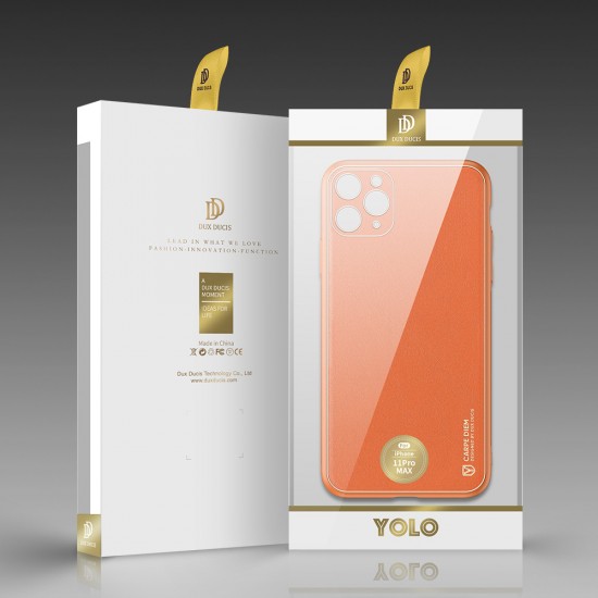 Чехол Dux Ducis Yolo для iPhone 11 Pro Max Оранжевый, арт.012259