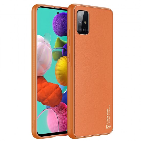 Чехол Dux Ducis Yolo для Samsung Galaxy A71 Оранжевый, арт.012259