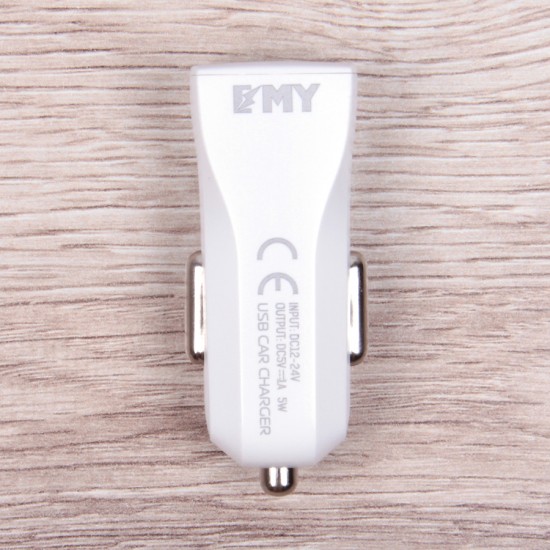 Автомобильное зарядное устройство EMY MY-110 для iPhone, арт. 009688