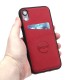 Магнитный чехол с карманом для iPhone XR, арт.010637