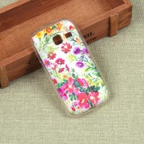Силиконовый чехол с цветами для Samsung Galaxy J1 mini (2016), арт. 009616