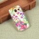 Силиконовый чехол с цветами для Samsung Galaxy J1 mini (2016), арт. 009616