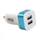 Автомобильный адаптер на 2 USB 3100 mAh, арт.008409