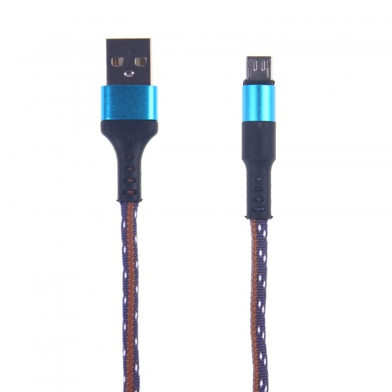 USB - micro USB дата кабель Jkx-005, 1 м, арт.012937