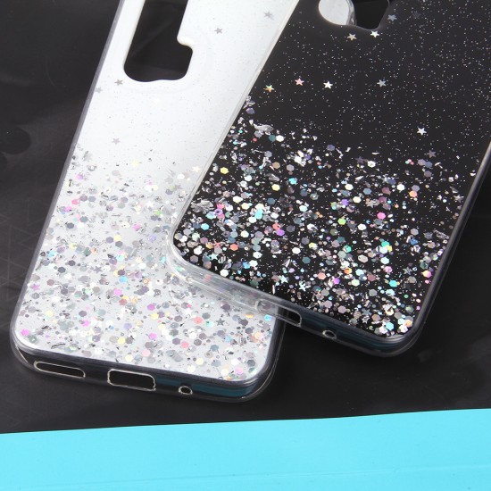 Чехол ТПУ с блестками для Huawei Honor 20 Pro, арт.011057