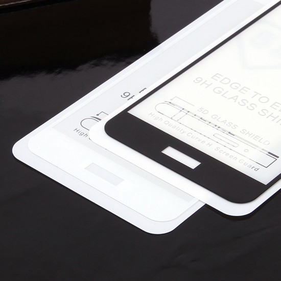 Защитное стекло Full Glue для Huawei P8 Lite (2017)/ GR3 на полный экран, арт.010630