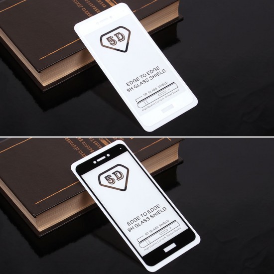 Защитное стекло Full Glue для Huawei P8 Lite (2017)/ GR3 на полный экран, арт.010630