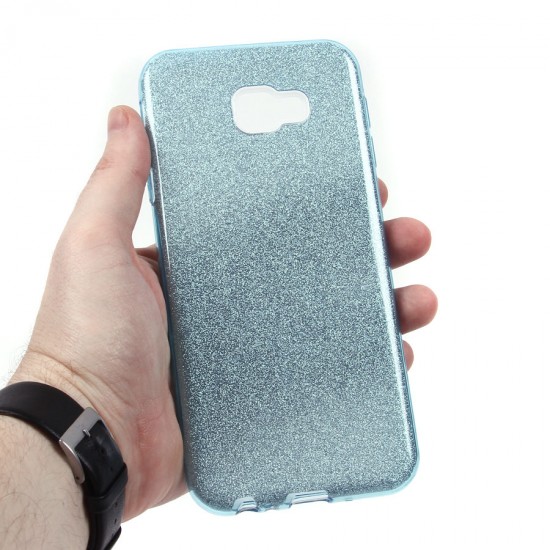 Чехол ТПУ с блестками для Samsung Galaxy J4+ (2018), арт.010028