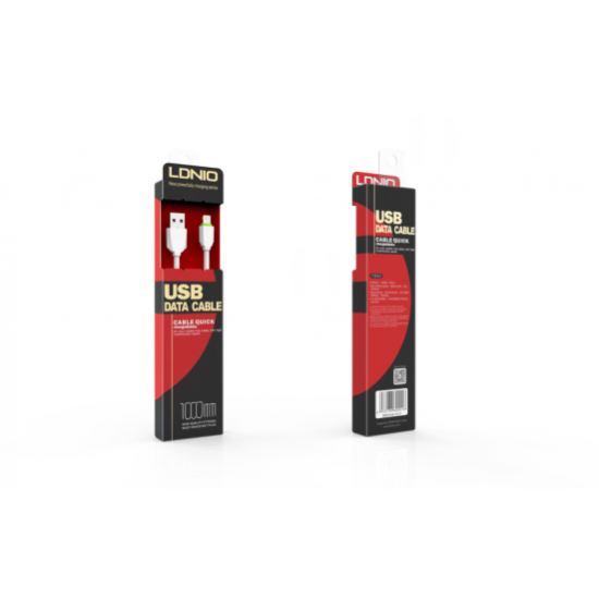 USB-micro USB дата кабель LDNIO LS07, 1м, арт.010126