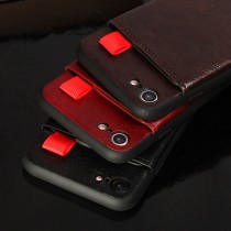 Кожанный чехол JDK с карманом для для iPhone 7, арт.010551