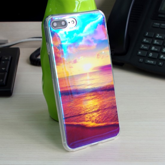 Панель ТПУ Blue Shine для iPhone 7 plus, арт.009574
