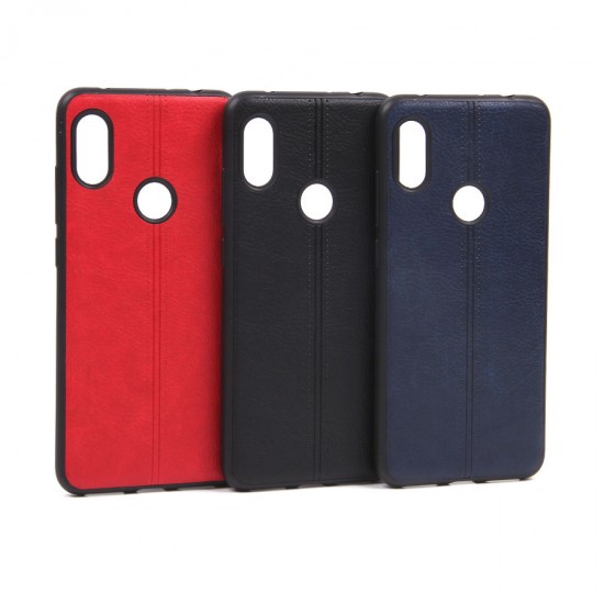 Панель из экокожи для Xiaomi Redmi Note 6 Pro, арт.010498