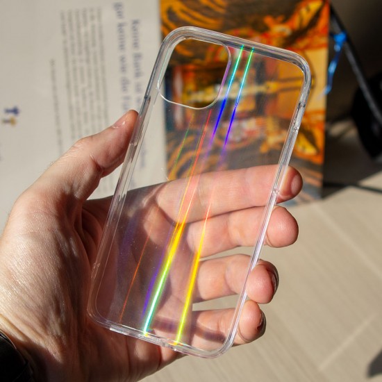 Силиконовый чехол Laser для iPhone 12 Mini, арт. 012002