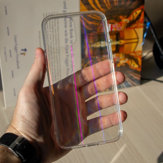 Силиконовый чехол Laser для iPhone 12 Pro Max, арт. 012002