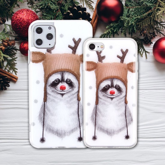 Чехол ТПУ Зимний Винил для iPhone 7/8, арт.011581