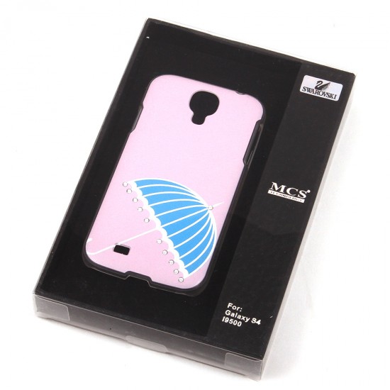 Панель со стразами Swarovski для Samsung i9500 Galaxy S4, арт.007412