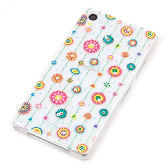 Силиконовый чехол со стразами для Sony Xperia Z1/L39h, арт. 008028