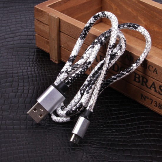 USB дата кабель Змея для Samsung Galaxy series/micro USB, арт.009285