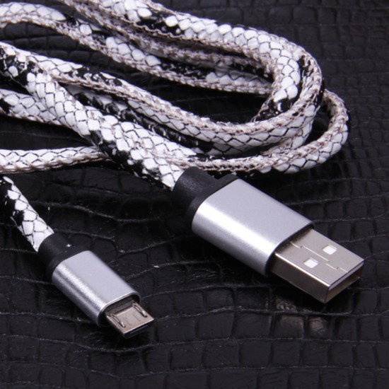 USB дата кабель Змея для Samsung Galaxy series/micro USB, арт.009285