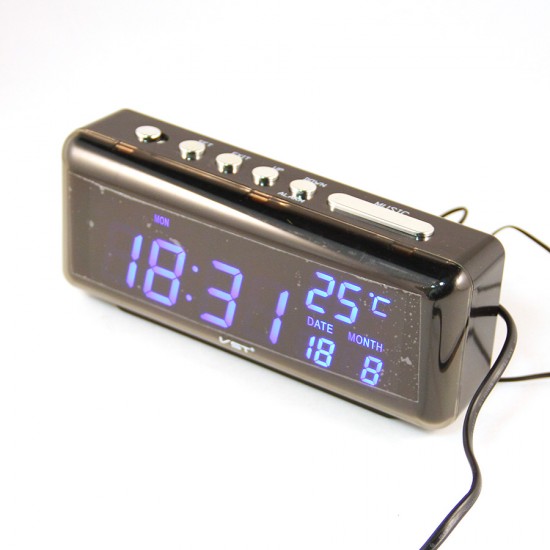 Часы электронные светодиодные VST762W, арт.015631