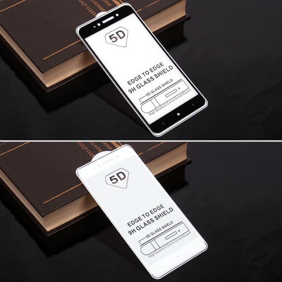 Защитное стекло Full Glue для Xiaomi Redmi Note 5А Prime (32 и 64GB) на полный экран, арт.010630