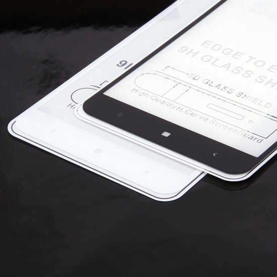 Защитное стекло Full Glue для Xiaomi Redmi Note 5А Prime (32 и 64GB) на полный экран, арт.010630