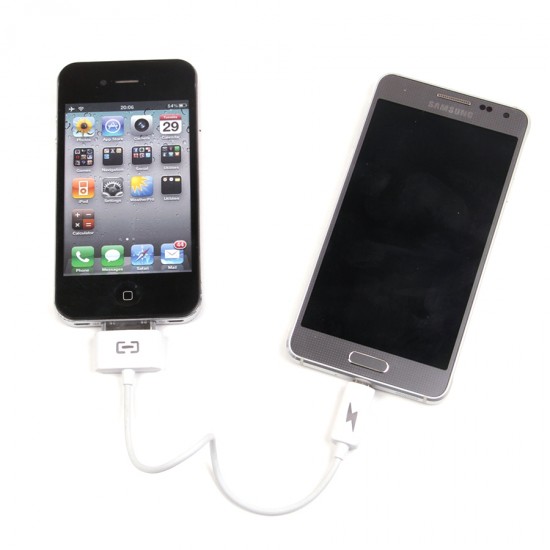 Дата кабель micro USB/iPhone 4/4S, арт.008347