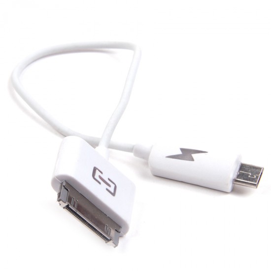 Дата кабель micro USB/iPhone 4/4S, арт.008347