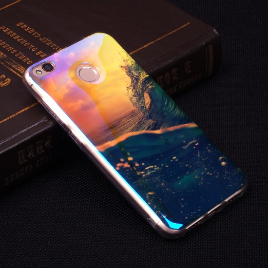Панель ТПУ Blue Shine для Xiaomi Redmi 4X, арт.010439