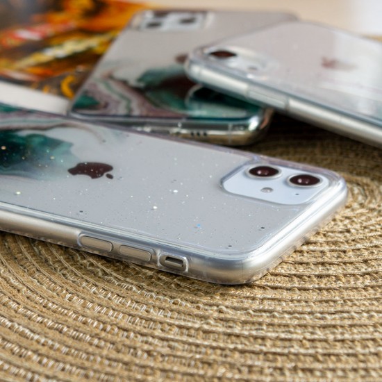 Силиконовый чехол Акварель для iPhone 11, арт. 011728