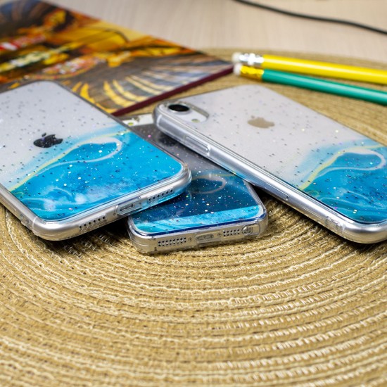 Силиконовый чехол Акварель для Xiaomi Redmi 9, арт.011856