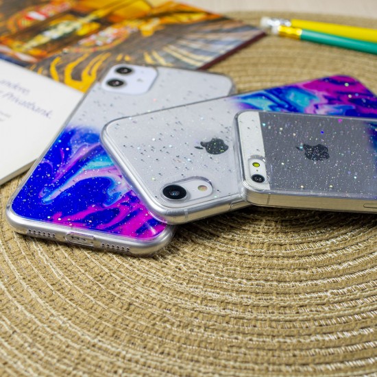 Силиконовый чехол Акварель для Xiaomi Redmi Note 9S, арт.011852