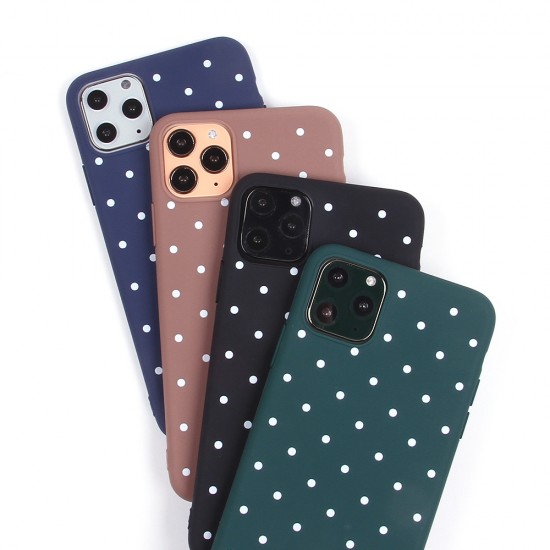Чехол ТПУ в горошек для iPhone 11 Pro Max, арт.011374