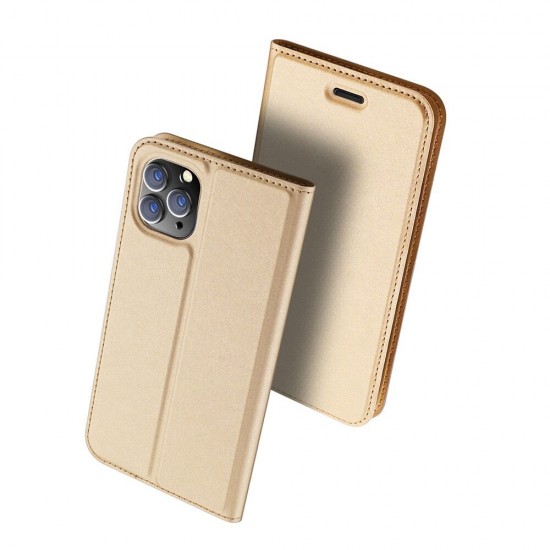 Чехол-книжка Dux Ducis Skin Pro для Samsung A10 Золотой, арт.012258