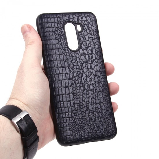 Панель из экокожи Рептилия для Xiaomi Pocophone F1, арт.010027