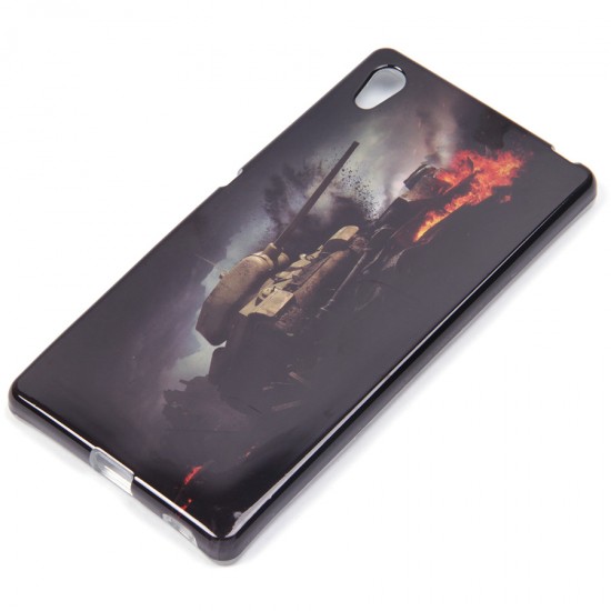 Чехол ТПУ World of Tanks для Sony Xperia Z4, арт.008501