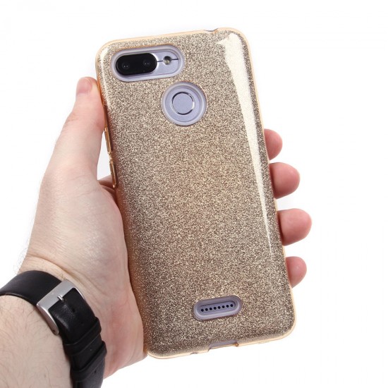 Чехол ТПУ с блестками для Xiaomi Redmi 6, арт.010028