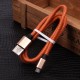 USB дата кабель кожаный для Samsung Galaxy series/micro USB, арт.009284