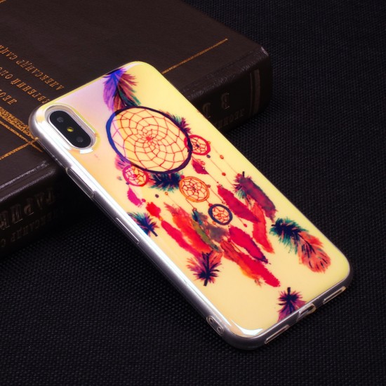 Панель ТПУ Blue Shine для iPhone X/XS, арт.010436