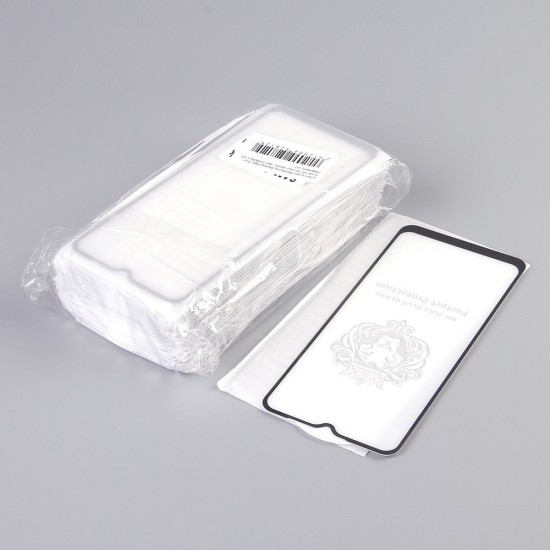 Стекло для Samsung Galaxy A02/A02s/A12/M12, Full Glue, на полный экран, тех.упак., арт.010630-1-25